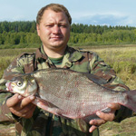 Рыбалка на Волге в Калязине.